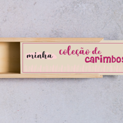 Caixa&#x20;para&#x20;carimbos&#x20;-&#x20;Minha&#x20;cole&#x00E7;&#x00E3;o&#x20;de&#x20;carimbos&#x20;-&#x20;Pequena