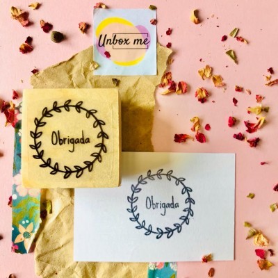Carimbo&#x20;-&#x20;Obrigada&#x20;-&#x20;4x4cm
