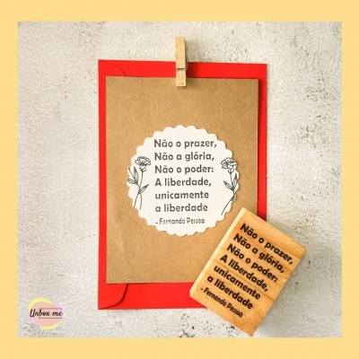 Carimbo&#x20;-&#x20;Verso&#x20;Liberdade&#x20;-&#x20;5x7cm