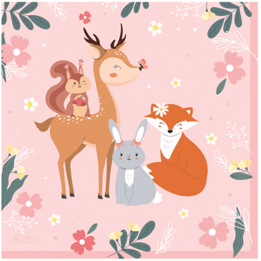 Guardanapos Animais do Bosque