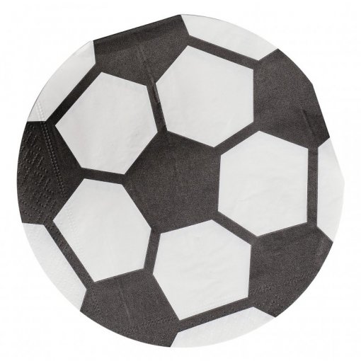 Guardanapos Redondos Bola de Futebol