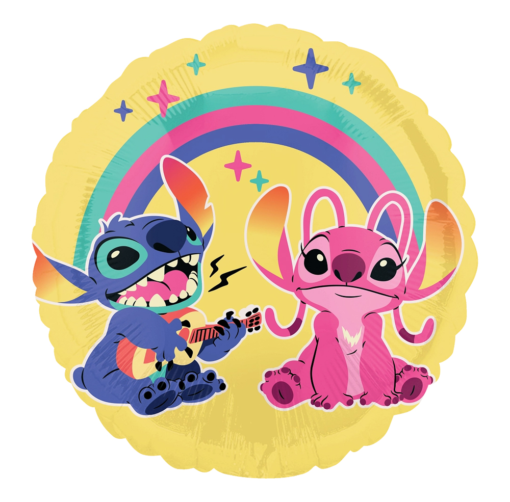 BALÃO Stitch e Angel