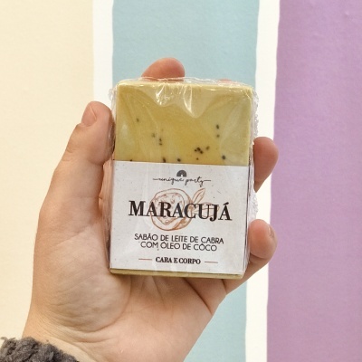 Sabonete Natural de Maracujá – Leite de Cabra 100g