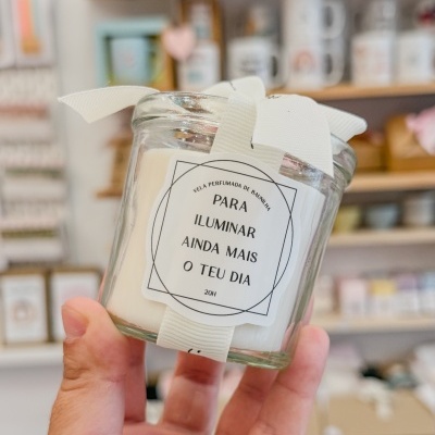 Vela Baunilha Iluminar - 20h