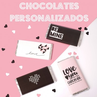 CHOCOLATES COM INVÓLUCRO PERSONALIZADO
