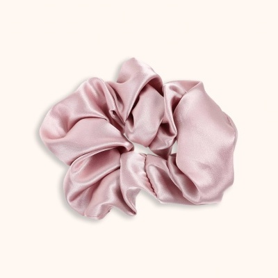 Scrunchie de Cetim | Elástico de Cabelo Suave e Anti-Frizz