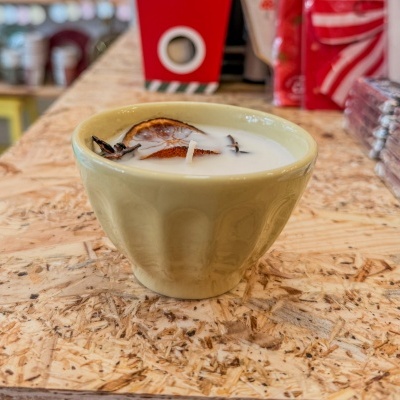 Vela Cerâmica Portuguesa Baunilha – Cera de Soja