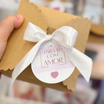 GIFT BOX Vela Baunilha + Chocolates "Para Ti com Amor"