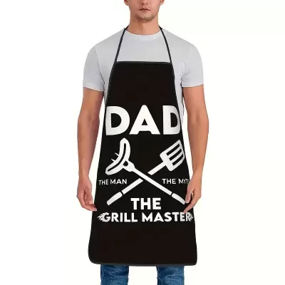 Avental de Churrasco Grill Master | Alça Ajustável e Design Masculino