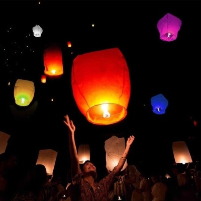 LANTERNAS DA SORTE - COLORIDAS