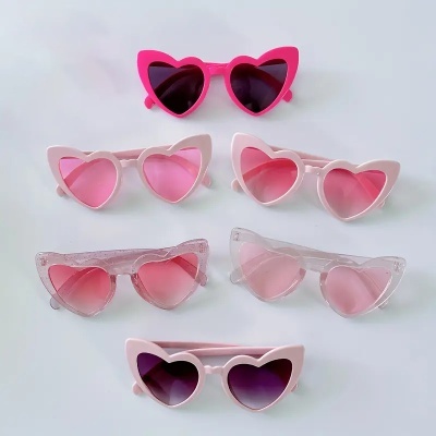 Óculos Coração Rosa | Lentes Anti-Brilho