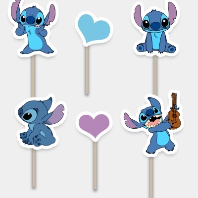 Topos de Bolo Stitch