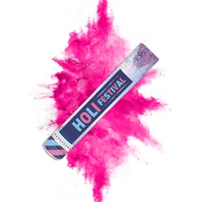 CANHÃO REVELAÇÃO PÓ HOLI MENINA