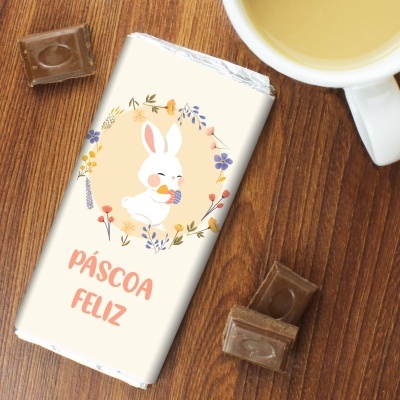 Chocolate da PÁSCOA - Coelhinho Branco