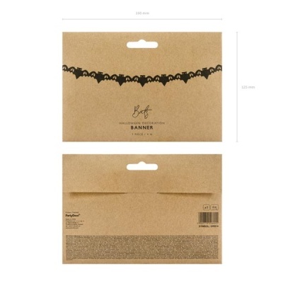 Grinalda Morcegos PRETOS