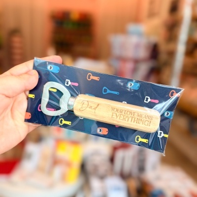 Box DIA DO PAI - Chocolate + Abre Caricas madeira