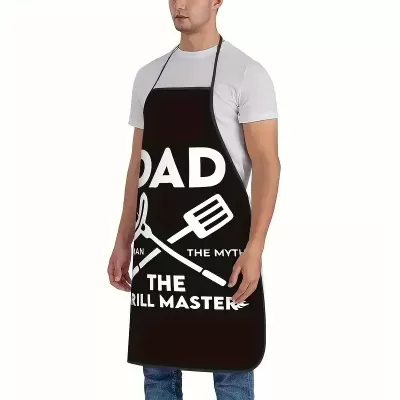 Avental de Churrasco Grill Master | Alça Ajustável e Design Masculino
