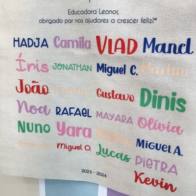 SACO TOTE BAG ALGODÃO - PROFESSORA / EDUCADORA