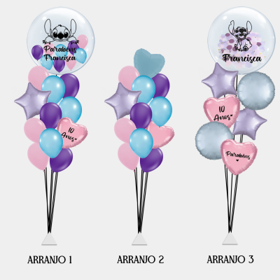Balões Personalizados Lilo & Stitch