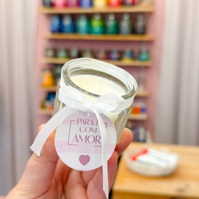 Mini Vela Para ti com amor