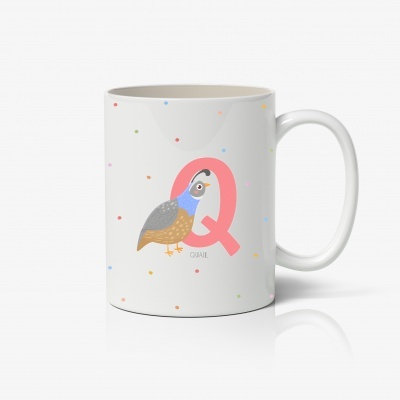 CANECA ABECEDÁRIO ANIMAIS
