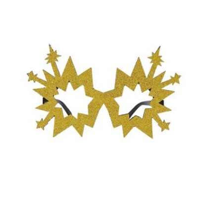 Óculos Fogo de artificio Dourado