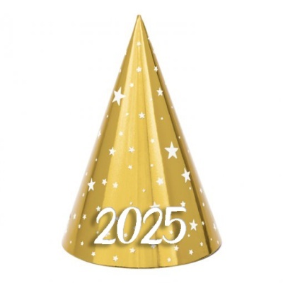 Chapéu 2025 estrelinhas