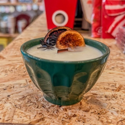 Vela Cerâmica Portuguesa Baunilha – Cera de Soja