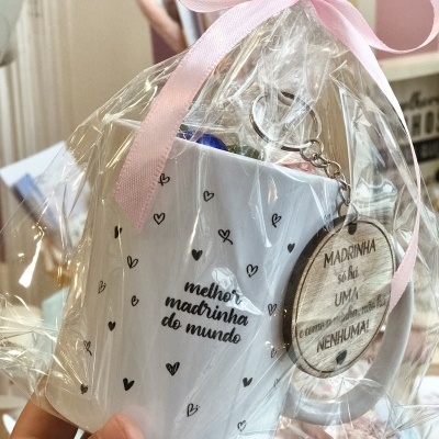 Gift Set Madrinha – Amor para a Vida Toda