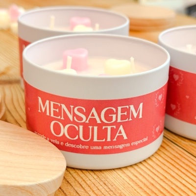 Vela MENSAGEM OCULTA