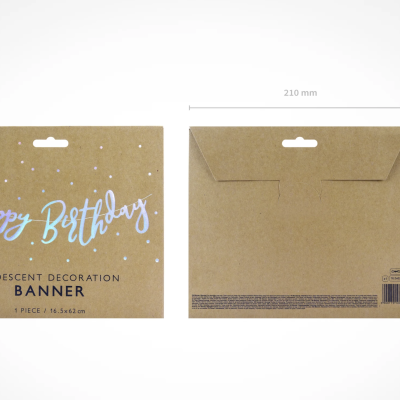 GRINALDA HAPPY BIRTHDAY IRIDISCENTE