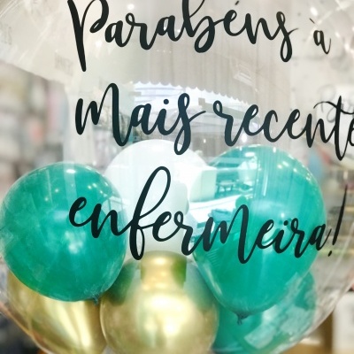 Balão Personalizado com Mensagem