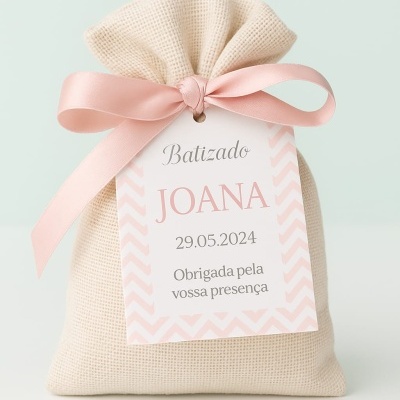 Saquinho de cheiro com Tag personalizada