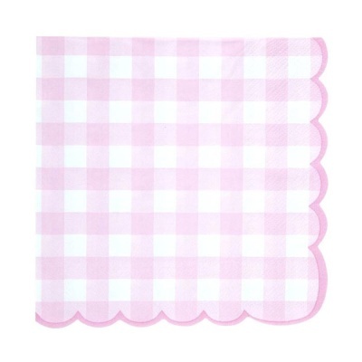 Guardanapos Vichy Rosa