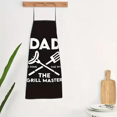 Avental de Churrasco Grill Master | Alça Ajustável e Design Masculino