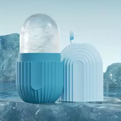 Ice Face Roller | Rolo Facial de Gelo Recarregável para Pele Radiante