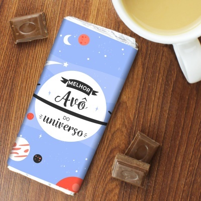CHOCOLATE  - MELHOR AVÔ DO UNIVERSO
