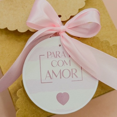 GIFT BOX Vela Baunilha + Chocolates "Para Ti com Amor"