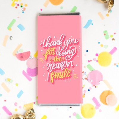 CHOCOLATE DIA DOS NAMORADOS - THE REASON I SMILE