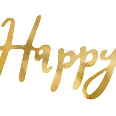 GRINALDA HAPPY BIRTHDAY DOURADO