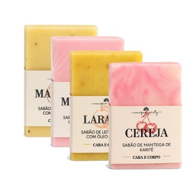 Sabonete Natural – Leite de Cabra ou Karité 100g