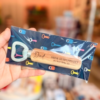 Box DIA DO PAI - Chocolate + Abre Caricas madeira