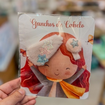 Ganchos de Cabelo – Conjunto 2 Unidades estrelinhas