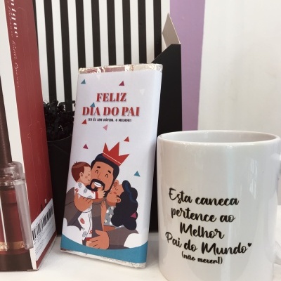 Box PAIZÃO – Caneca, Chocolate e Saca-rolhas
