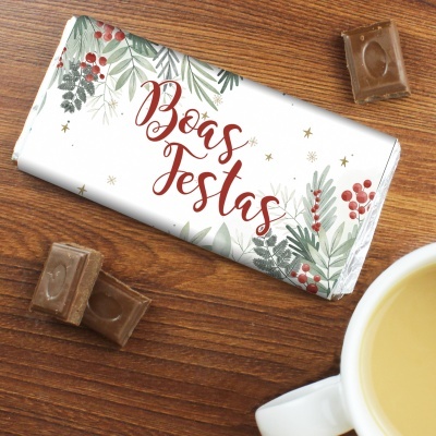 CHOCOLATE DE NATAL - BOAS FESTAS