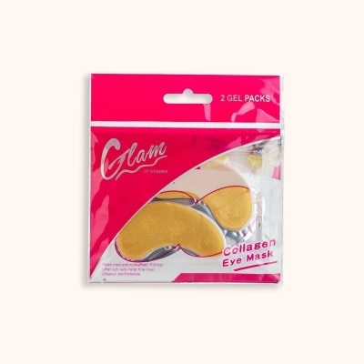 Máscara de Olhos Dourada Glam of Sweden | Colágeno e Hidratação