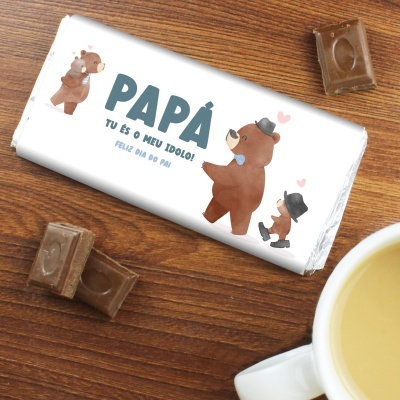 CHOCOLATE DIA DO PAI - PAPA BEAR