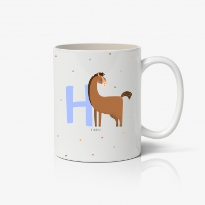 CANECA ABECEDÁRIO ANIMAIS