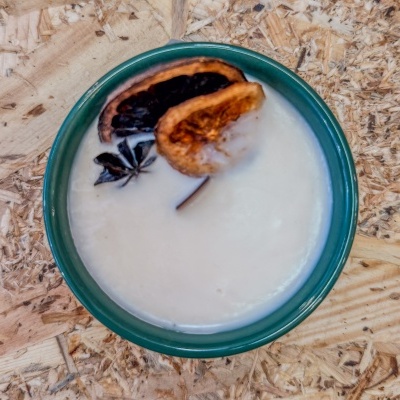 Vela Cerâmica Portuguesa Baunilha – Cera de Soja