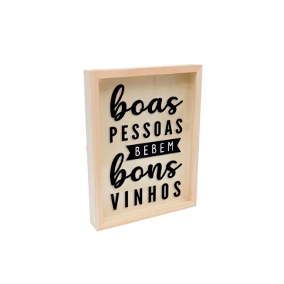 QUADRO DE ROLHAS / BOAS PESSOAS